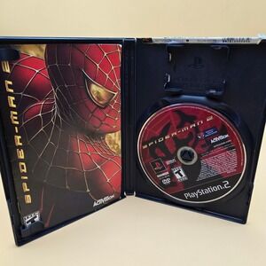 Spider-Man 2 Sony PlayStation 2 PS2 Black Label Activision Marvel SLUS-20776